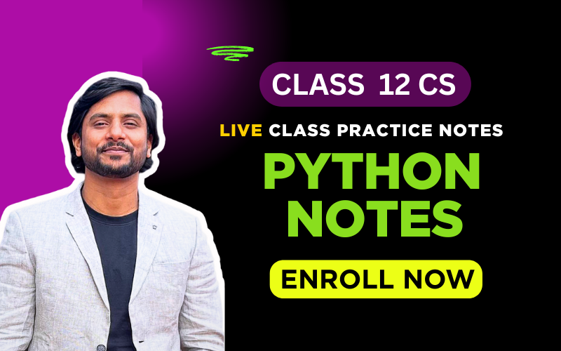 CS Class 12 Writer's Handwritten Notes under "The 'Writer' Teach 'You' Program" by Anand Sir